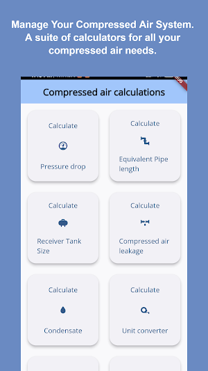 Compressed Air Calculator Screenshot 0