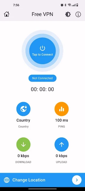 Sandsurf VPN: secure browsing Screenshot 1