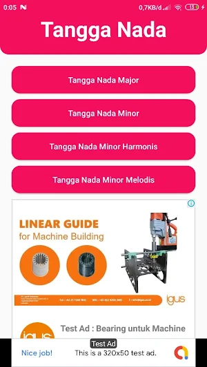 Belajar Tangga Nada Dasar Screenshot 0