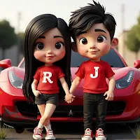 Couple Name Art Photo Editor
