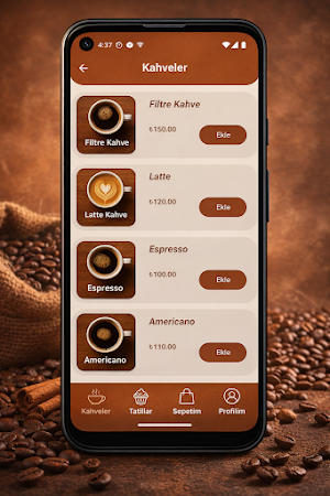 CoffeeApp Screenshot 1