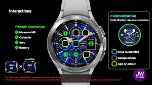 JW033 jwstudio watchface Screenshot 2