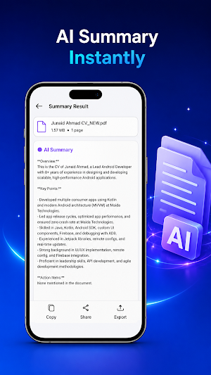 ClearScan:AI Scanner & PDF OCR Screenshot 3