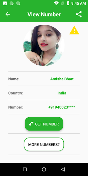 Girls Phone Number for Chat Screenshot 3