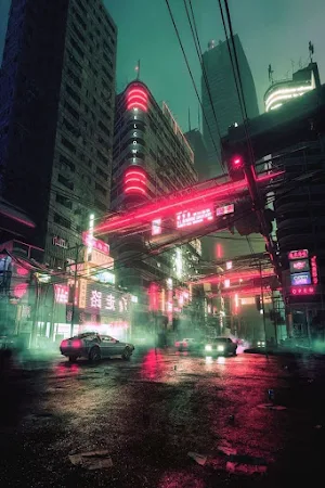 Cyberpunk Wallpapers 4K Screenshot 1