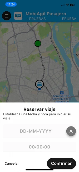 MobiAgil Pasajero Screenshot 2