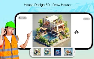 House Design 3D | Draw House Screenshot 0