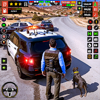 Police Car Chase: Cop Driving