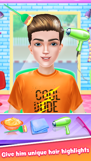 Barber Shop And Beard Makeover Salon Screenshot 2