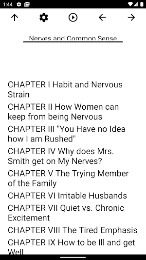 Book, Nerves and Common Sense Screenshot 0
