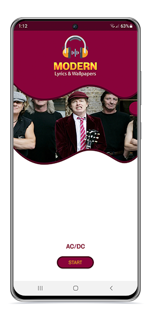 AC/DC Lyrics & Wallpapers Screenshot 0
