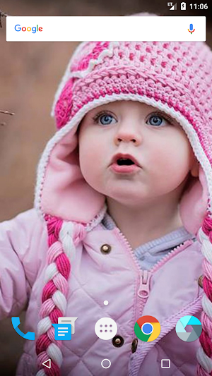 Cute Baby Wallpapers Screenshot 0