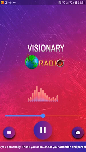 Visionary Radio Screenshot 0