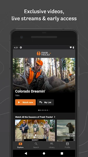 Fresh Tracks+ Screenshot 1