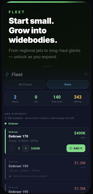 Flightcraft: Airline Tycoon Screenshot 2