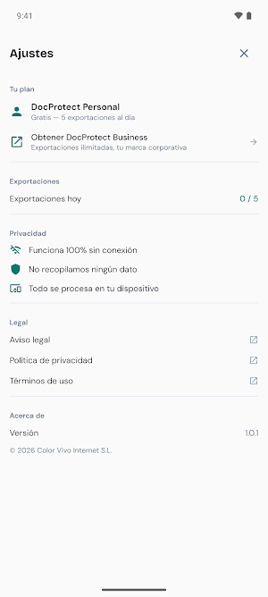 DocProtect Screenshot 2