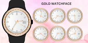 Gold Watch Face Screenshot 0