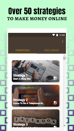 Online Money Making Strategies Screenshot 0