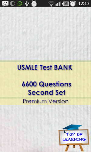 USMLE TEST BANK 6600 QUIZ lite Screenshot 0