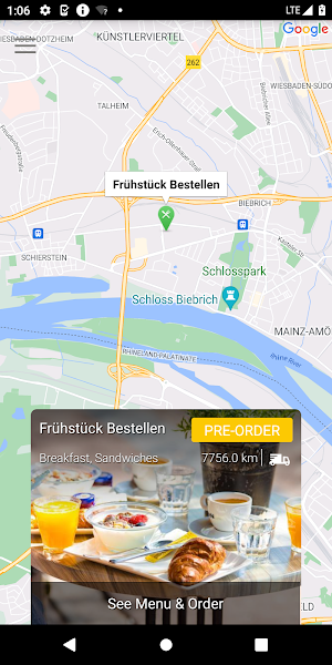 Frühstück Bestellen Screenshot 0