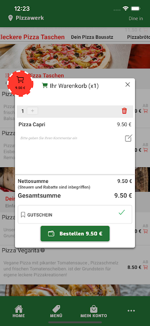 Pizzawerk Gelsenkirchen Screenshot 3
