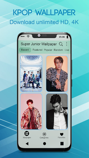 Design Super Junior Wallpaper Screenshot 1