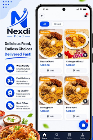 Nexdi Food Screenshot 1