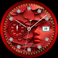 CWF019 Paper Art Watch Face