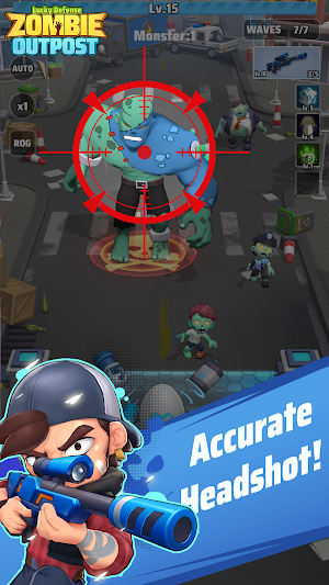 Zombie Outpost : Lucky Defense Screenshot 2
