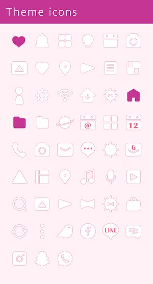 Colorful Macarons Theme +HOME Screenshot 3