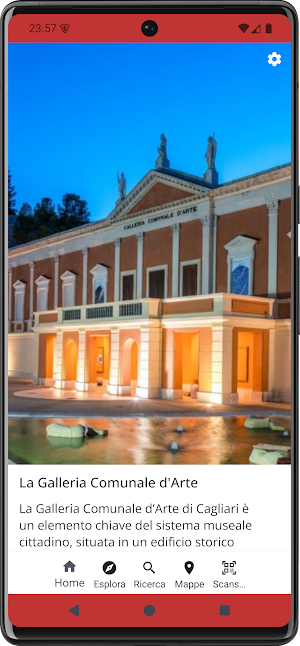 Galleria Comunale Cagliari Screenshot 0