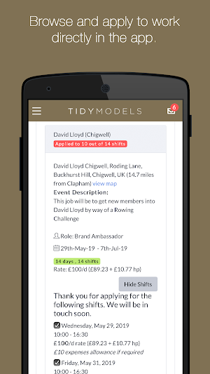 Tidy Promotions Screenshot 3