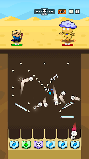 Bounce Hero: Pachinko Dungeon Screenshot 3