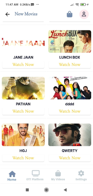 Cinewebby Screenshot 2