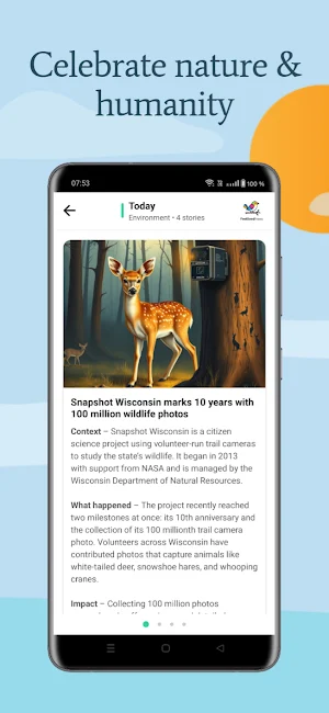 FeelGoodNews Screenshot 3