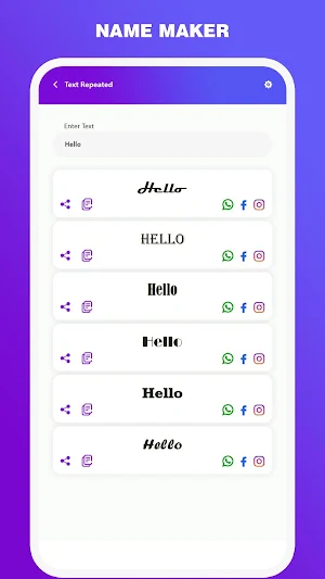 Text-Emoji Multiplier Repeater Screenshot 3