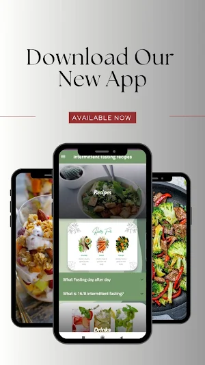 Intermittent fasting recipes Screenshot 1