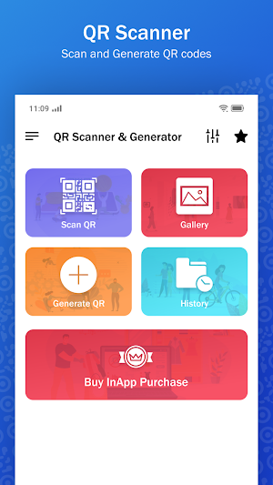 Qr Scanner & Barcode Reader – Qr code Generator Screenshot 0