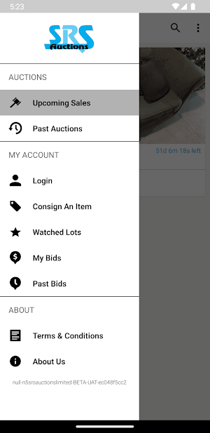 SRS Auctions Screenshot 3