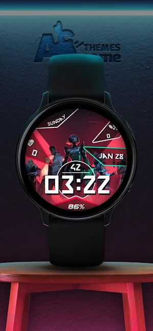 VALORANT - Digital Watch Face Screenshot 0
