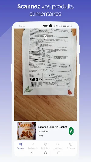 ScanFood - Scan your products NutriScore & Nova Screenshot 0