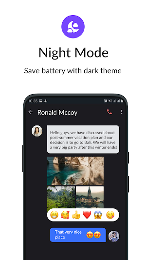 Coco Messenger - Messages Sms Screenshot 2
