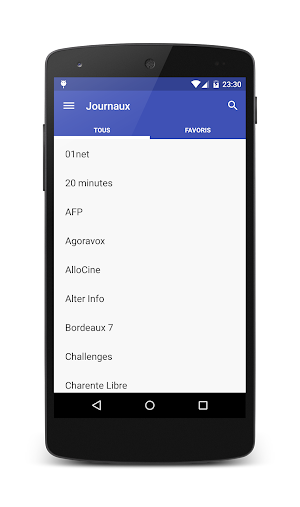 Journaux Français Screenshot 0