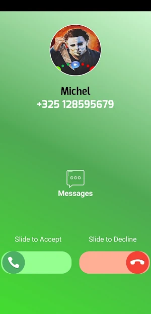 Michael Myers Fake Call Screenshot 2