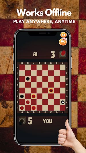 Checkers Two Player Screenshot 3