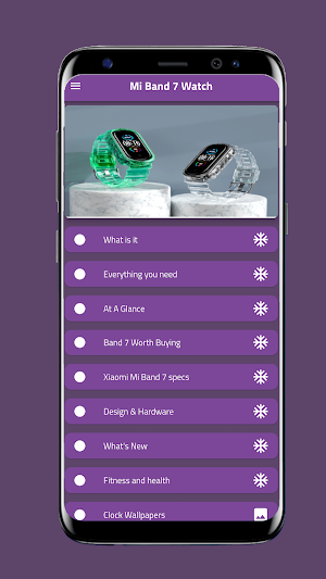 Xiaomi Mi Band 7 Watch Guide Screenshot 0