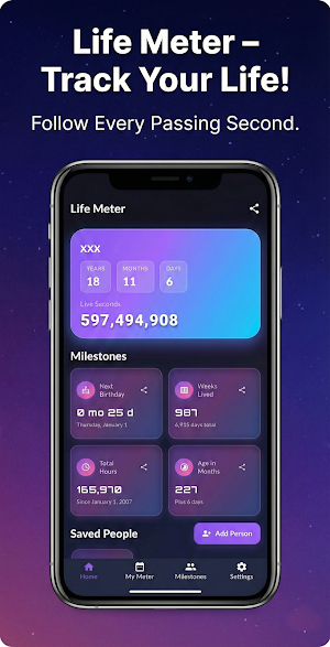 Life Meter: Age & Countdown Screenshot 0