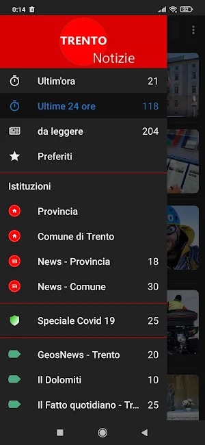 Trento notizie Screenshot 0