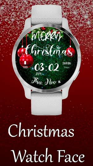 Merry Christmas Watch face Screenshot 1
