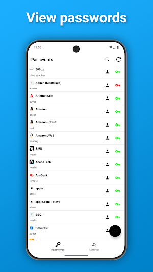 Nextcloud Passwords Screenshot 0